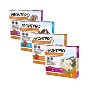FRONTPRO compresse antiparassitarie masticabili per cani